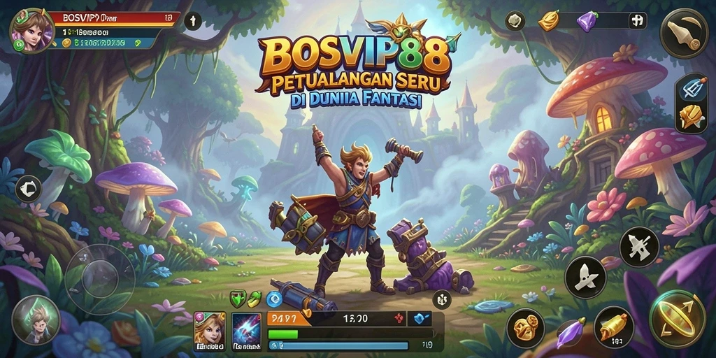 Tampilan gameplay <strong>BOSVIP88</strong> yang penuh aksi dan tantangan menarik.