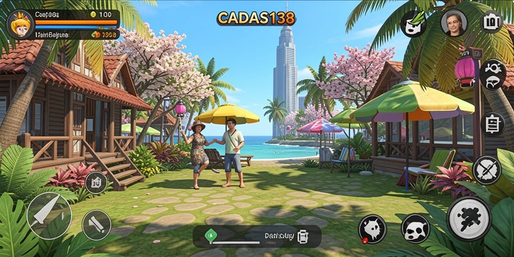Tampilan gameplay CADAS138 yang menarik dan seru.