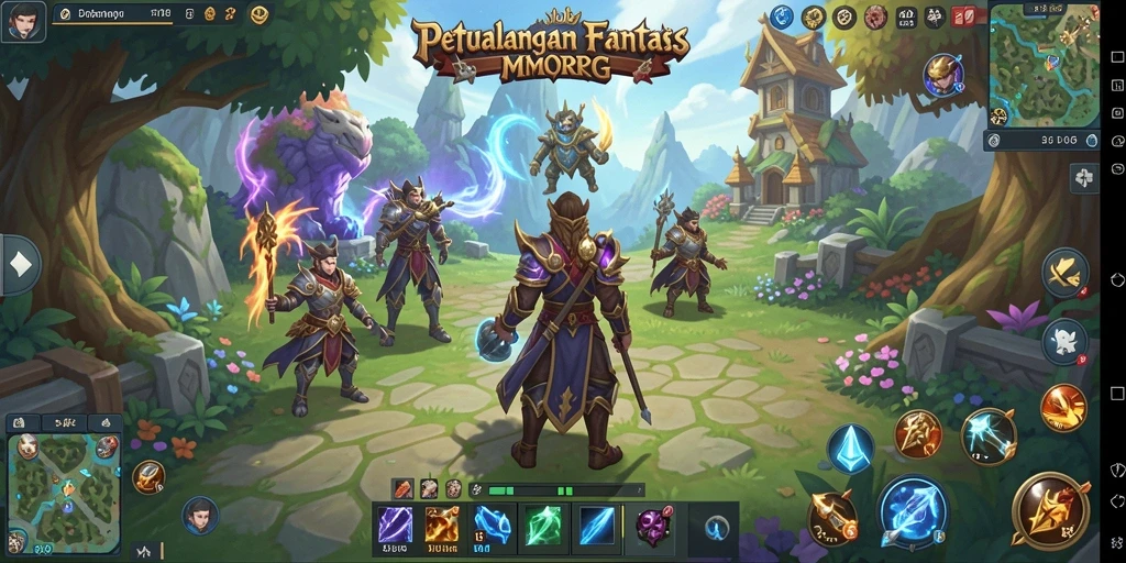 Tangkapan layar menarik dari gameplay D06 yang menampilkan pertarungan seru di dunia MMORPG.