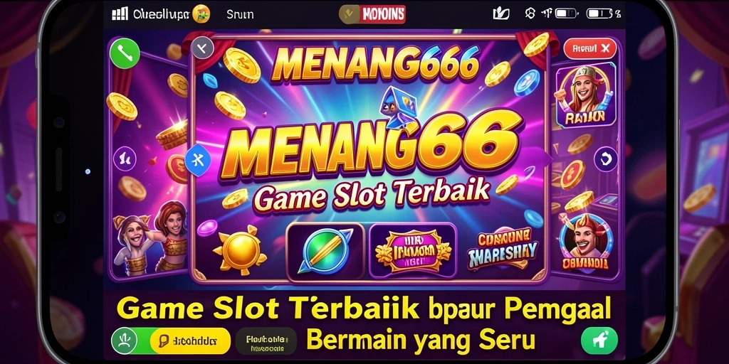 Tampilan menarik dari gameplay slot di MENANG666.