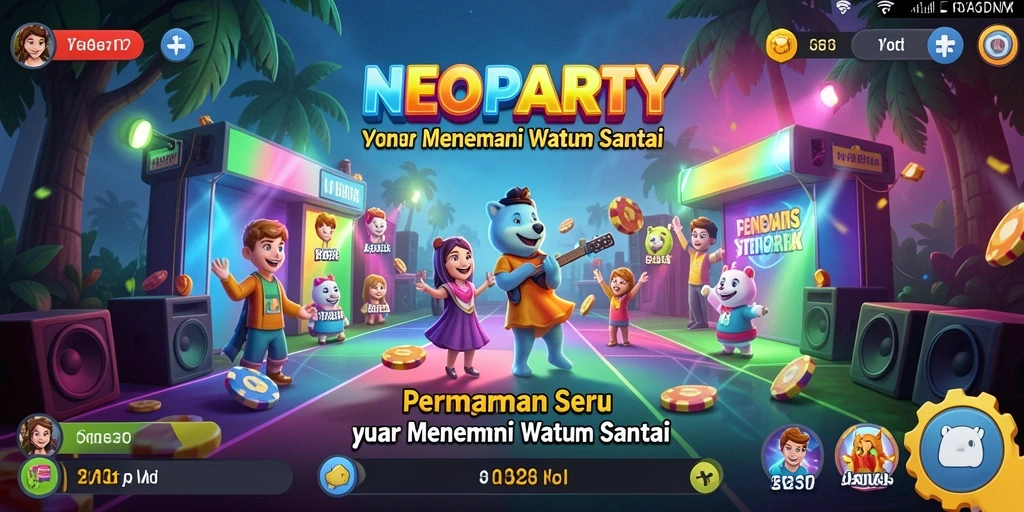 Gameplay seru NEOPARTY yang menghibur dan penuh tantangan.