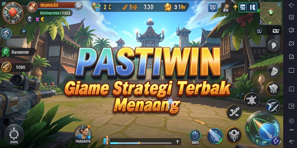 Tampilan gameplay menyenangkan dalam PASTIWIN dengan strategi yang mendebarkan.