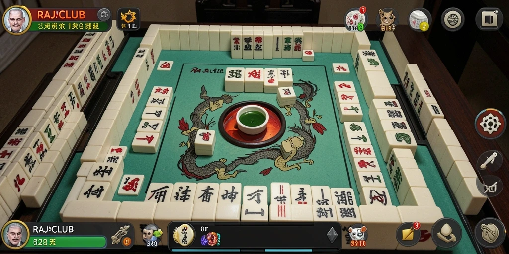 Tampilan gameplay RAJACLUB yang menantang dan seru