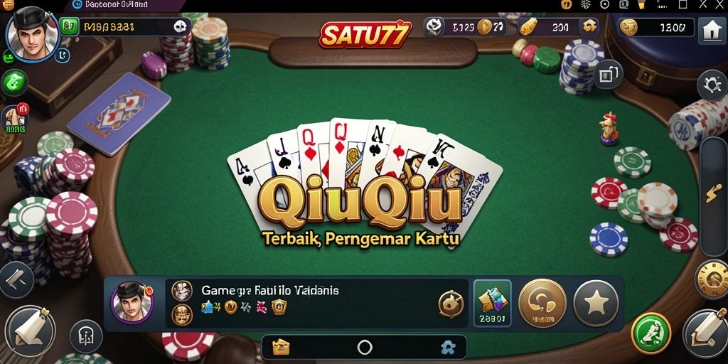 Tampilan gameplay SATU77 yang seru dan menarik.