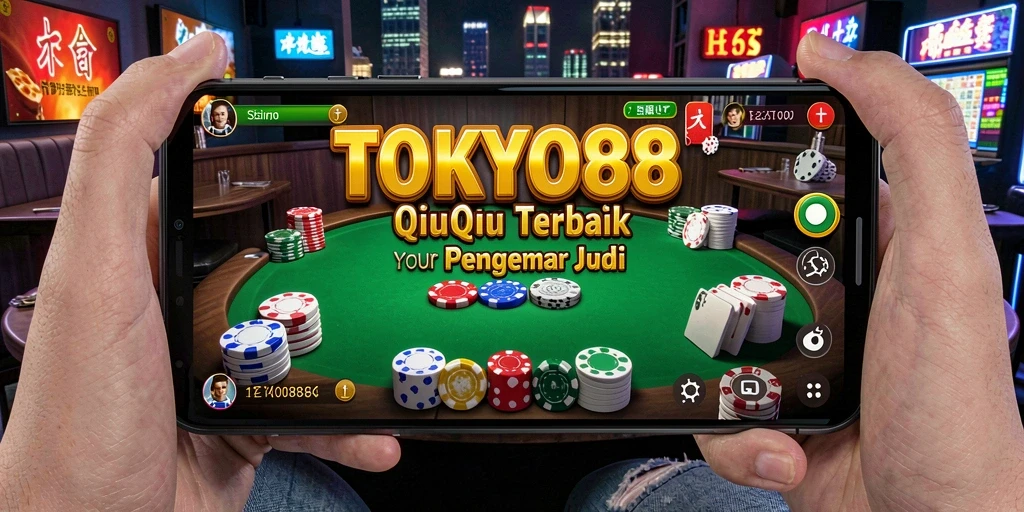 Tampilan utama gameplay QiuQiu di TOKYO88.
