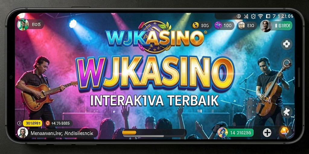 Tangkapan layar gameplay WJKASINO dengan pengalaman musik interaktif.