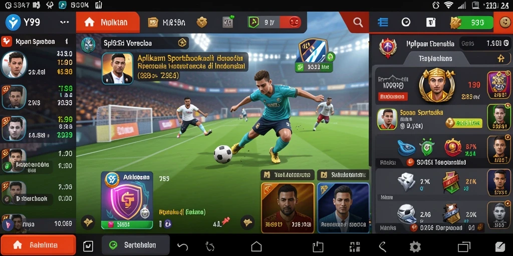 Tampilan gameplay Y89 yang menarik dan interaktif untuk taruhan olahraga.